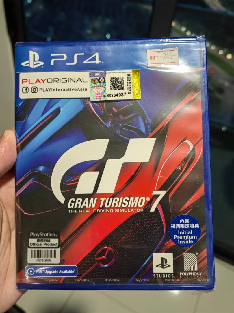 Gran Turismo 7 GT7 PS4 disc version