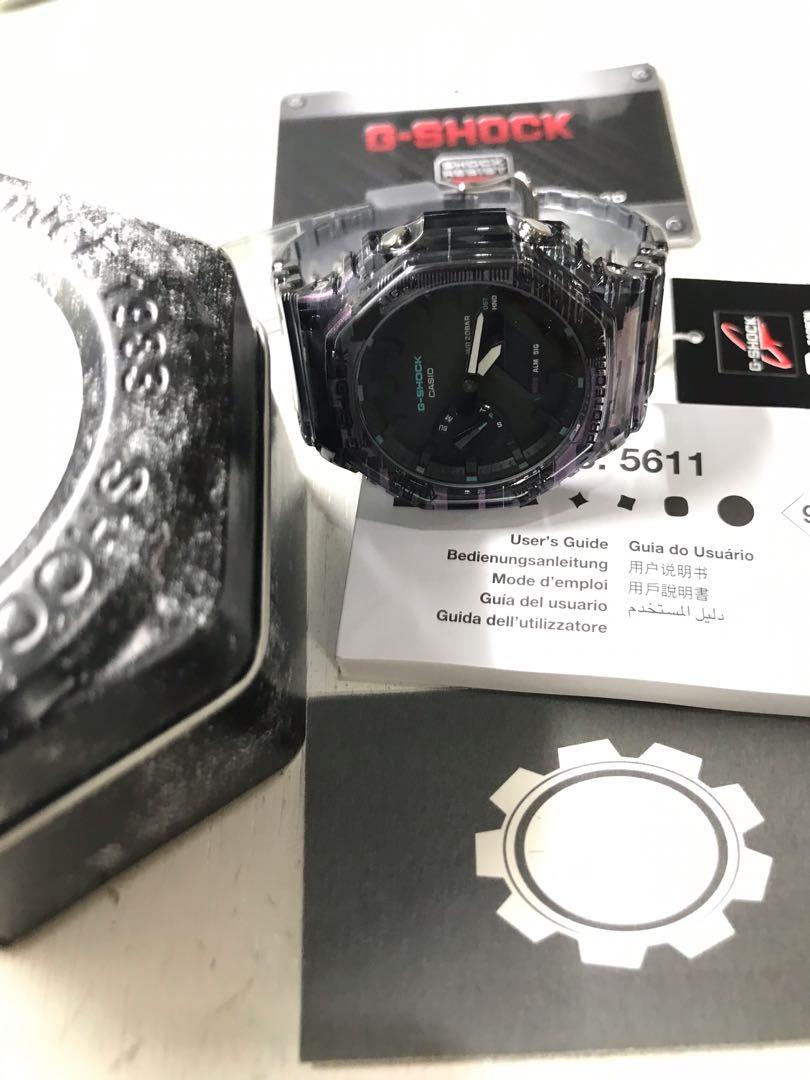 Gshock Casioak GA2100NN-1A (Category: Men's Watches) located in Manila. Submitted by seikowatchfactory (Listing ID 1176550441, Image 2). Description: Contact: +639178302158 sms/viber/whatsapp/wechat/telegram BNIB 10/10 Model: Casio Gshock GA2100NN-1A Price: 6495 Specifications: Case Size: 48.5 x 45.4 x 11.8mm Case/Bezel Material: Resin Shock Resistant Carbon Core Guard Structure Approx. Battery Life: 3 years on SR726 x 2 Weight: 51g Band: Resin B