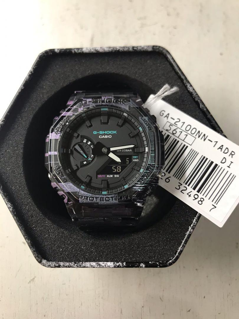 Gshock Casioak GA2100NN-1A (Category: Men's Watches) located in Manila. Submitted by seikowatchfactory (Listing ID 1176550441, Image 1). Description: Contact: +639178302158 sms/viber/whatsapp/wechat/telegram BNIB 10/10 Model: Casio Gshock GA2100NN-1A Price: 6495 Specifications: Case Size: 48.5 x 45.4 x 11.8mm Case/Bezel Material: Resin Shock Resistant Carbon Core Guard Structure Approx. Battery Life: 3 years on SR726 x 2 Weight: 51g Band: Resin B