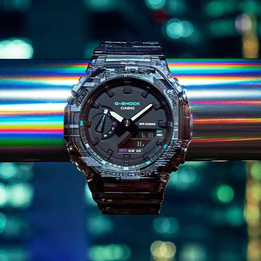 Gshock Casioak GA2100NN-1A (Category: Men's Watches) located in Manila. Submitted by seikowatchfactory (Listing ID 1176550441, Image 3). Description: Contact: +639178302158 sms/viber/whatsapp/wechat/telegram BNIB 10/10 Model: Casio Gshock GA2100NN-1A Price: 6495 Specifications: Case Size: 48.5 x 45.4 x 11.8mm Case/Bezel Material: Resin Shock Resistant Carbon Core Guard Structure Approx. Battery Life: 3 years on SR726 x 2 Weight: 51g Band: Resin B