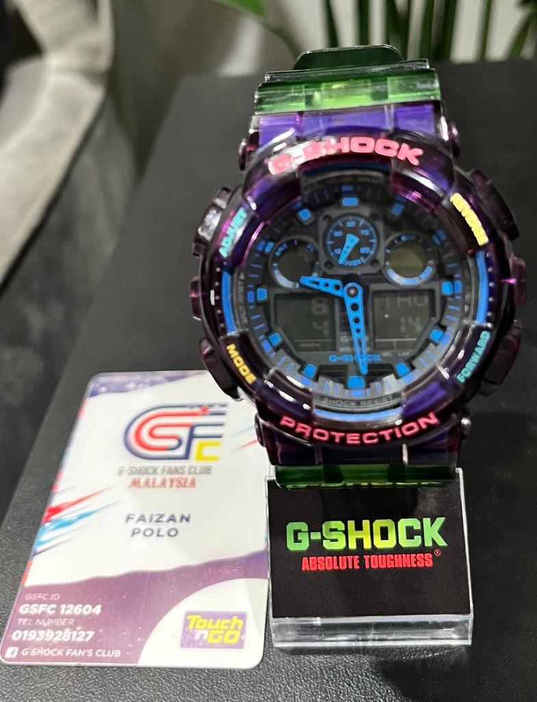G-Shock GA-100 custom joker, Men's Fashion, Watches
