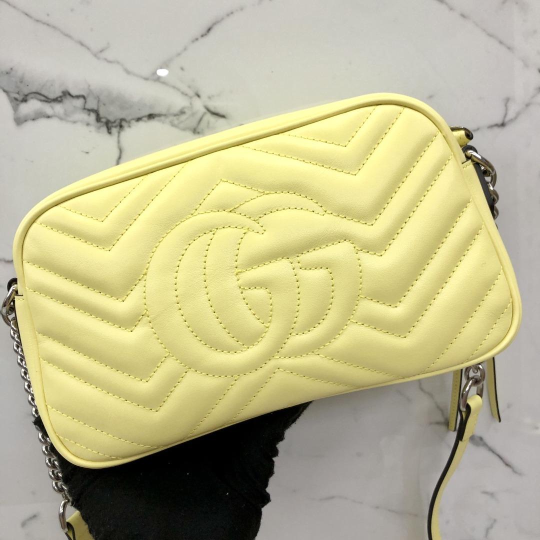 Yellow best sale gucci bags