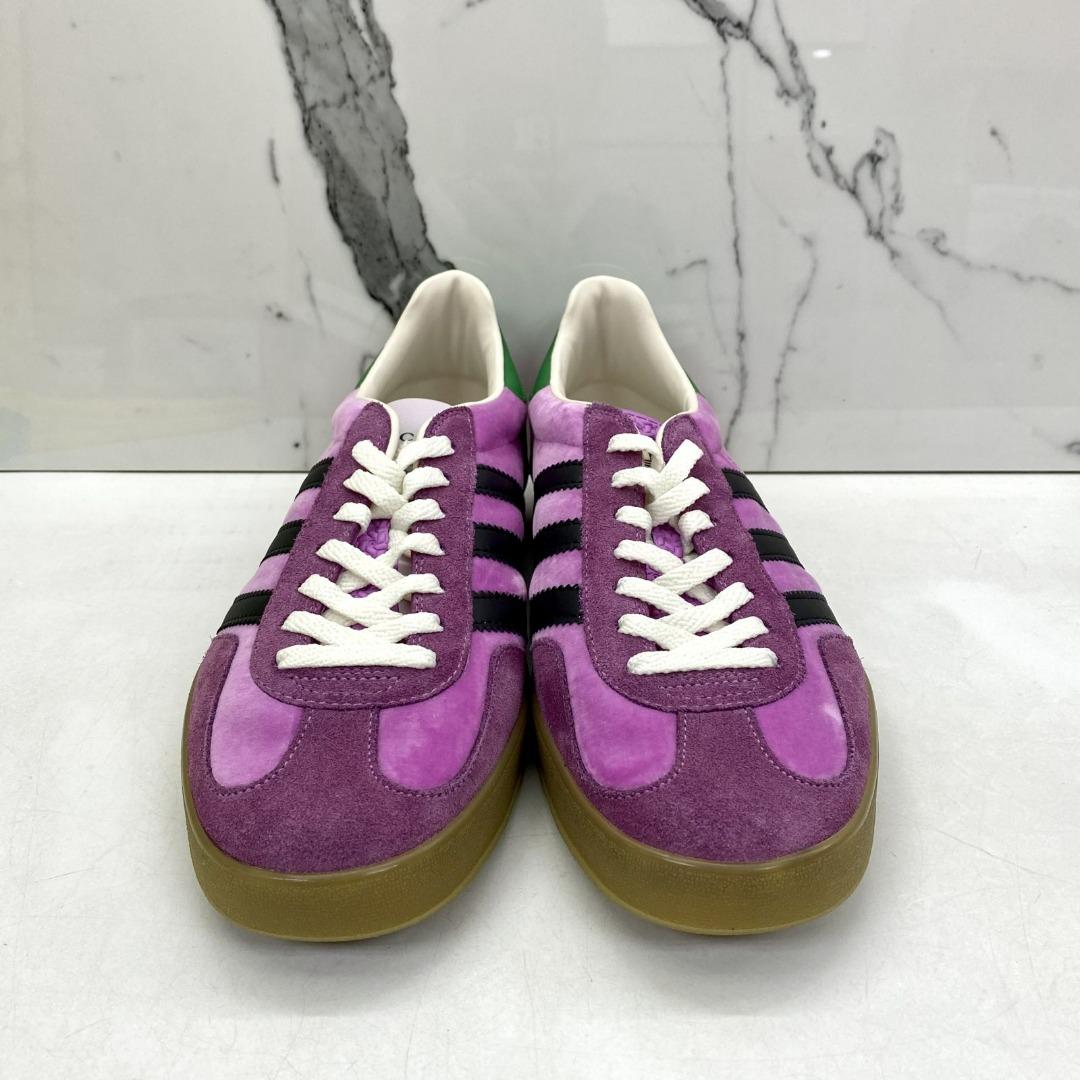 Purple suede cheap adidas