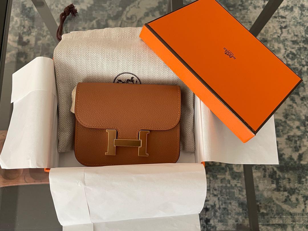 Hermes Constance Slim Wallet Review And How I Wear It As A Bag 