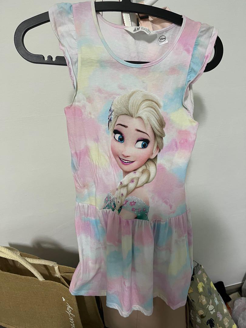 H&m frozen elsa dress top