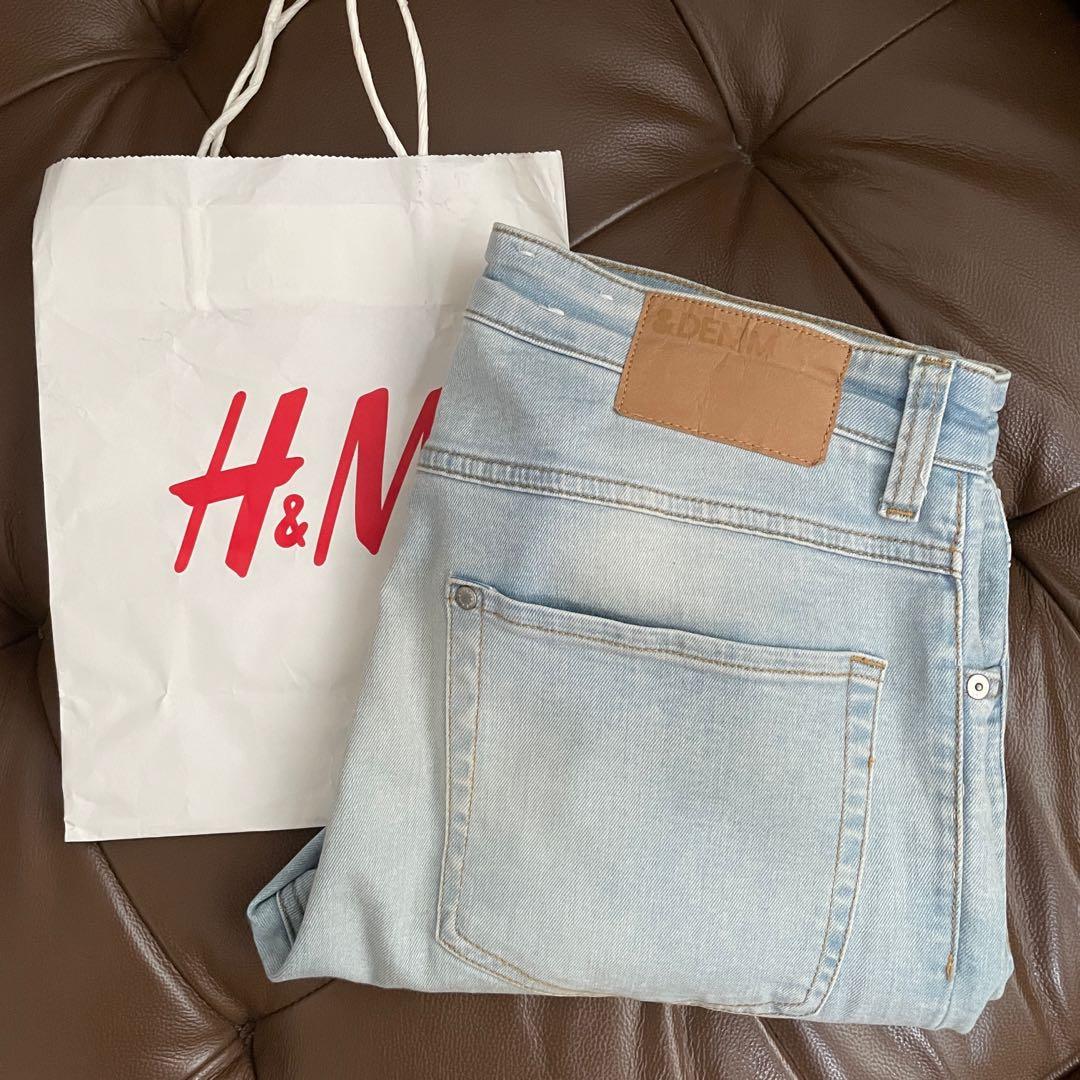 H&m light clearance blue skinny jeans