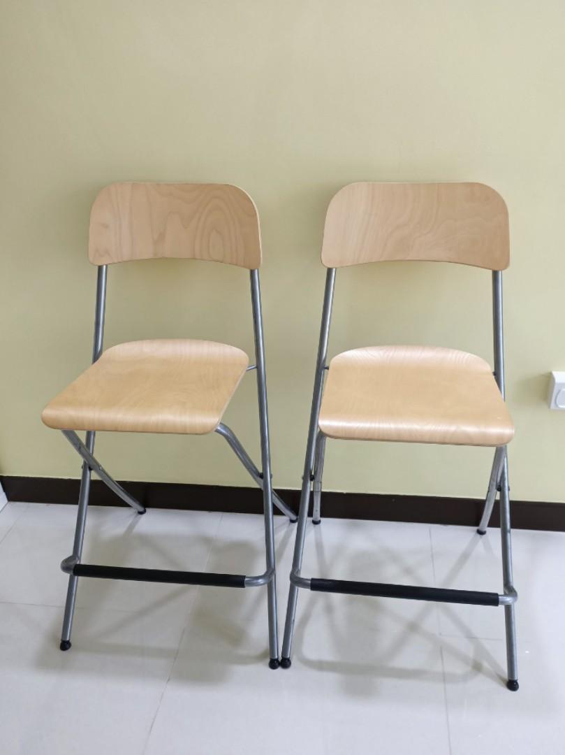 IKEA bar chairs, Furniture & Home Living, Furniture, Chairs on Carousell