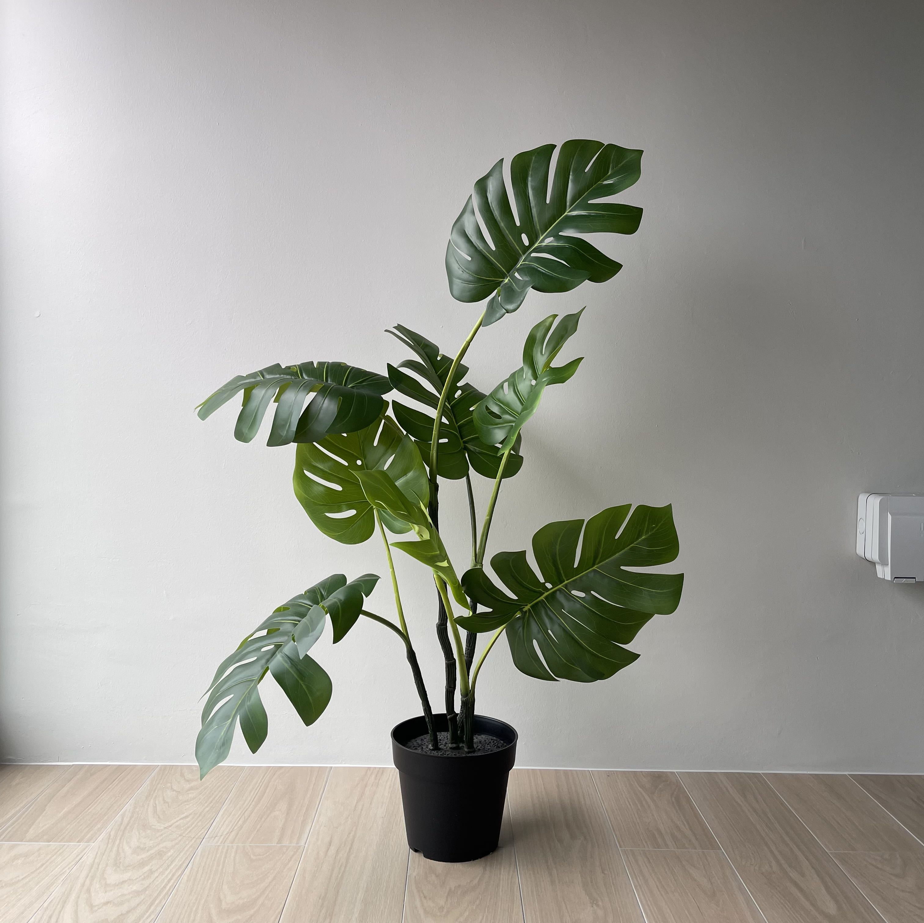 Ikea FEJKA Artificial Potted Plant, Monstera, Furniture & Home Living