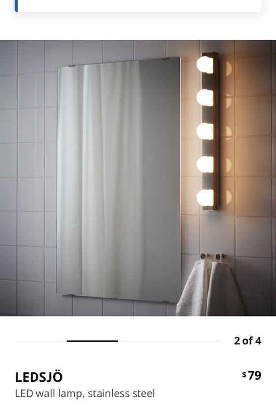 Ledsjö led wall lamp outlet