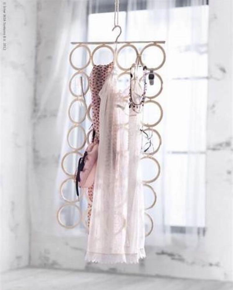 Ikea Macrame Komplement cloth belt jewellery hanger