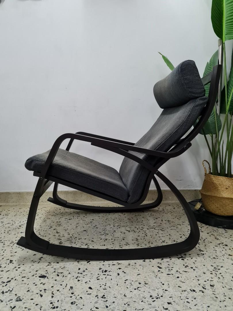 IKEA POANG ROCKING CHAIR, Furniture & Home Living, Furniture, Chairs on