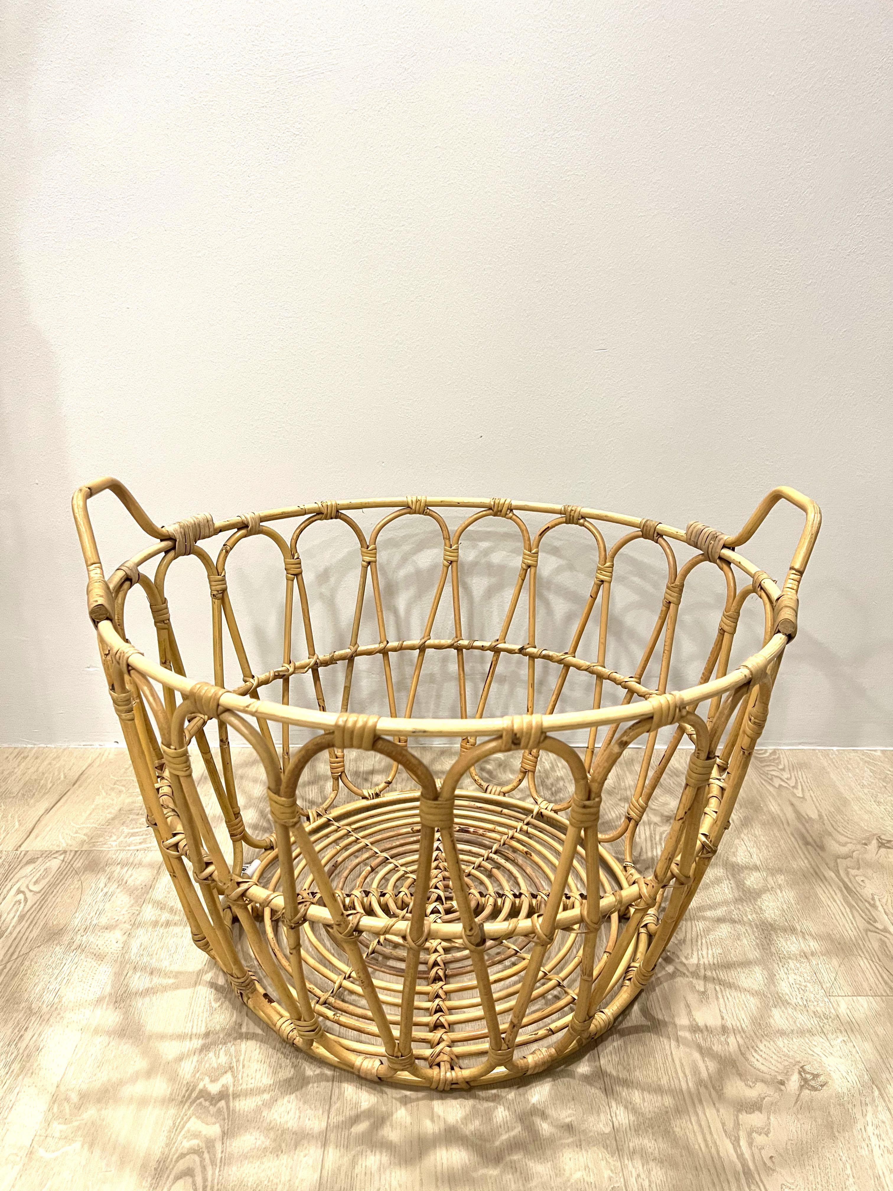 IKEA Snidad Rattan Basket, Furniture & Home Living, Furniture, Other