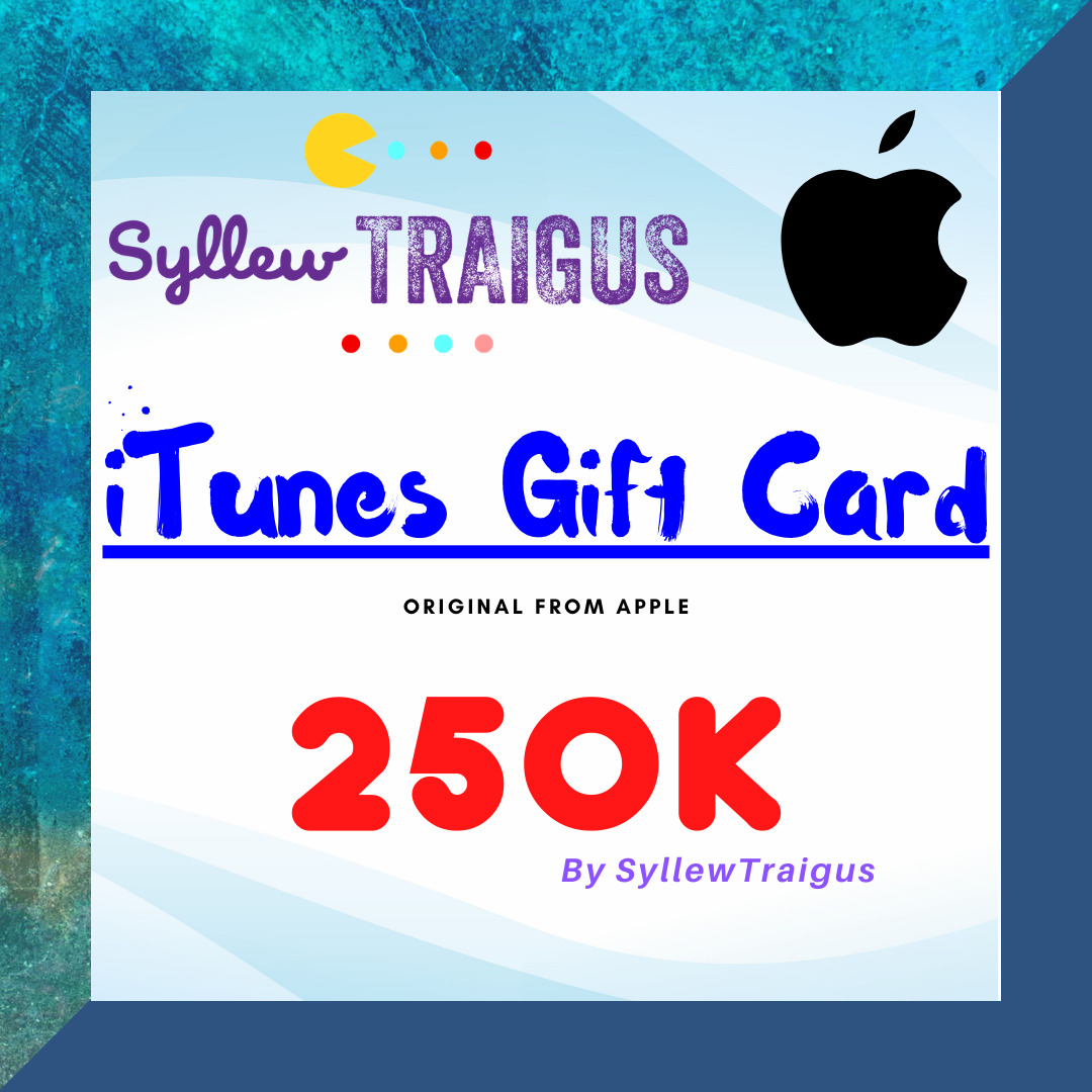 iTunes Gift Card (IGC) 250K Indonesia Original (Redeem Code)