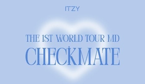 ITZY THE 1ST WORLD TOUR CHECKMATE OFFICIAL GOODS PHOTO SLOGAN NEW