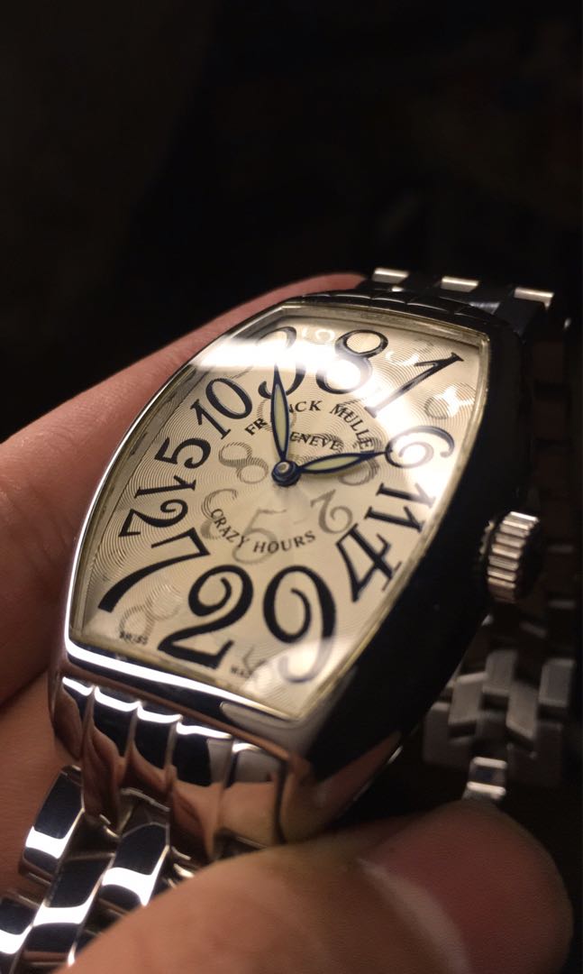 Jam tangan franck muller autonatic crazy hours sangat langka