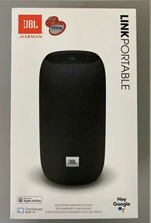 JBL link portable speaker, 音響器材, Soundbar、揚聲器、藍牙喇叭、耳擴 Carousell