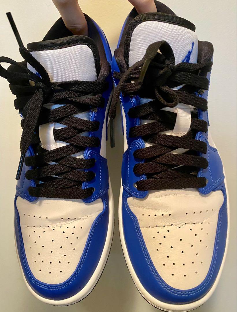 Jordan 1 Low Game Royal, Men's Fashion, Footwear, Sneakers on Carousell