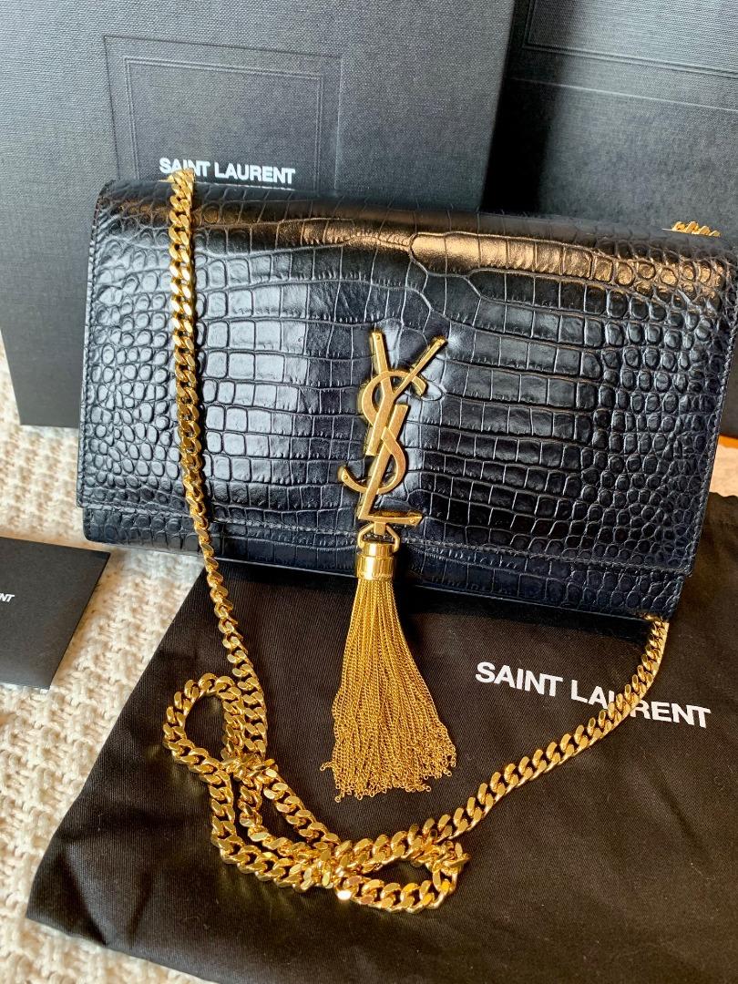 YSL Kate Medium Chain Bag, Luxury, Bags & Wallets on Carousell