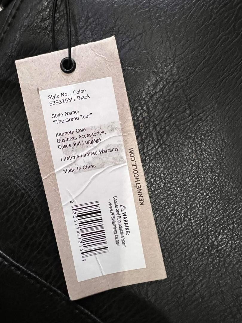 Kenneth cole the grand sales tour bag