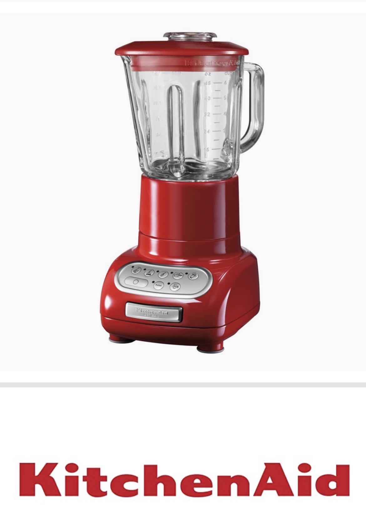 KitchenAid ARTISAN Glass Blender with 1.5L Glass Pitcher and 0.75L Culinary Jar, TV & Home