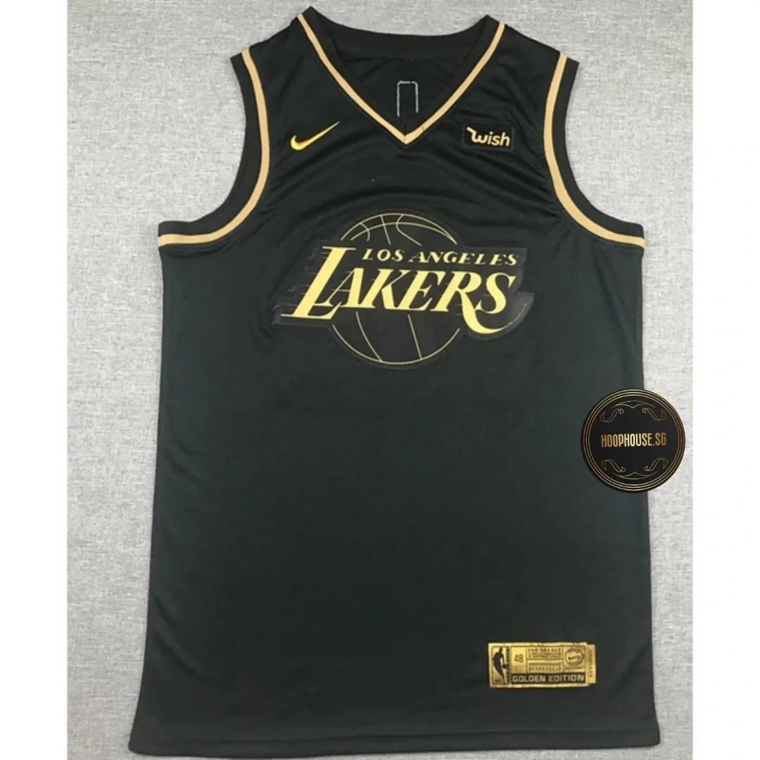 Kobe Bryant NBA Jersey (Black Gold Edition) LA Lakers, Men's Fashion,  Activewear on Carousell