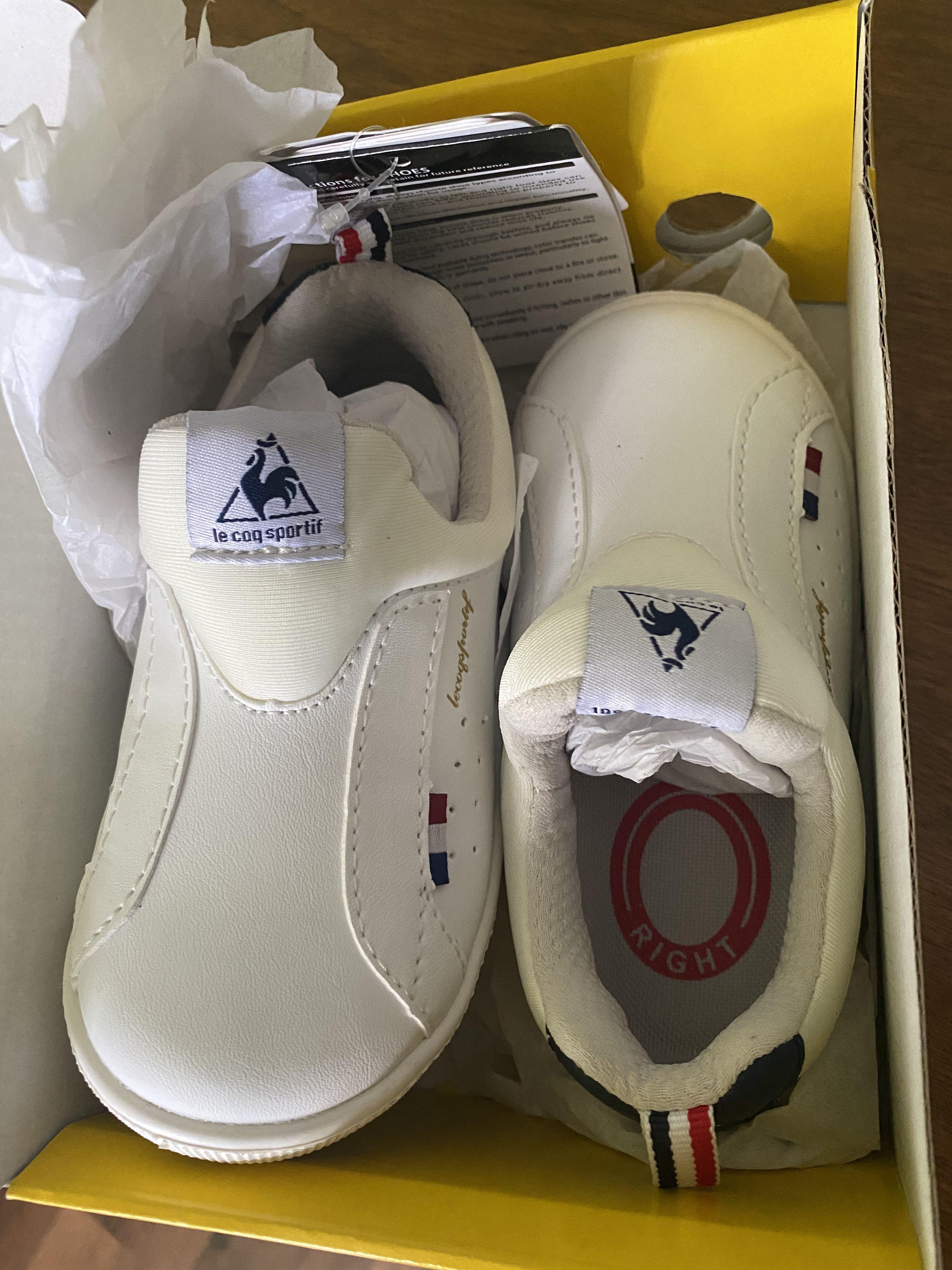 le coq sportif baby shoes size 15