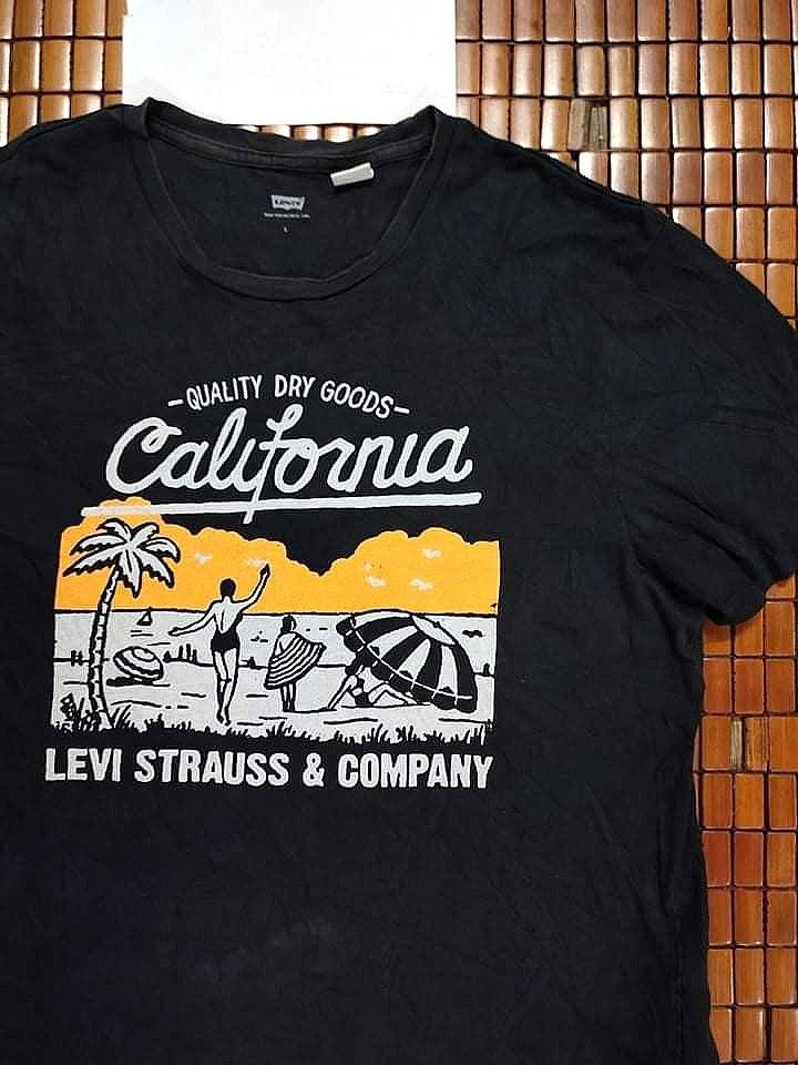 LEVIS STROUSS CALIFORNIA SHIRT, Men's Fashion, Tops & Sets, Tshirts & Polo  Shirts on Carousell