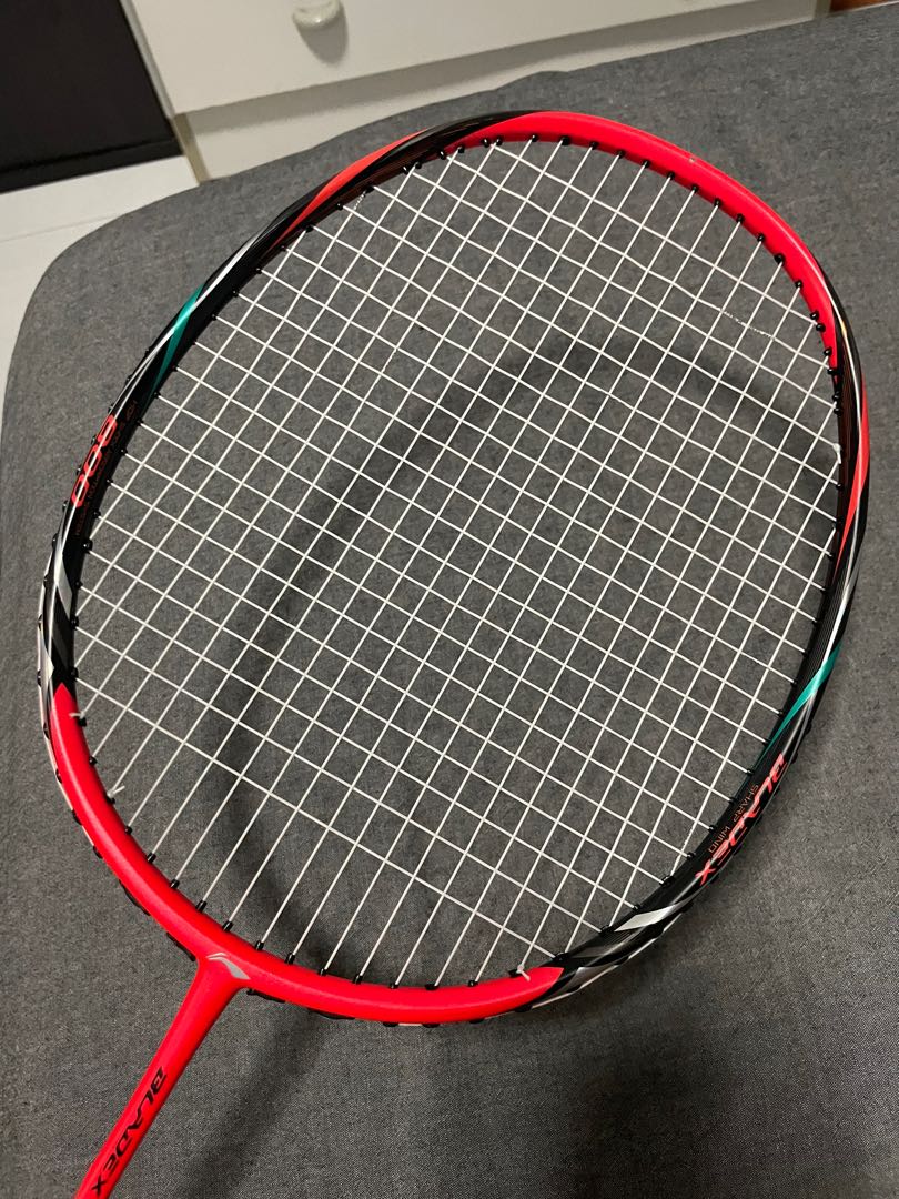 Li Ning bladex 800 3UG5 badminton racket, Sports Equipment, Sports