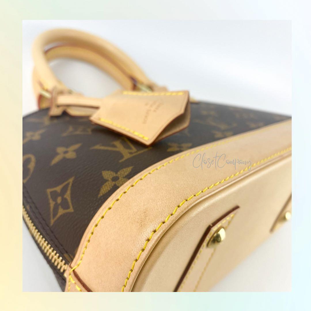 Louis Vuitton Monogram Alma BB. Made in France. Date code: FL2169