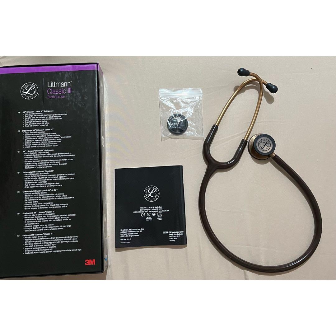 Litman Classic 3 Stethoscope (Category: Medical Supplies & Tools) located in Las Pinas. Submitted by zen.finds (Listing ID 1176771714, Image 2). Description: Guaranteed authentic In pristine condition Used only for my clinical duty and kept it in a hard container so it was well taken care of Swipe for deets Complete inclusions Lp posted! Free sf within Metro Manila 🤎.