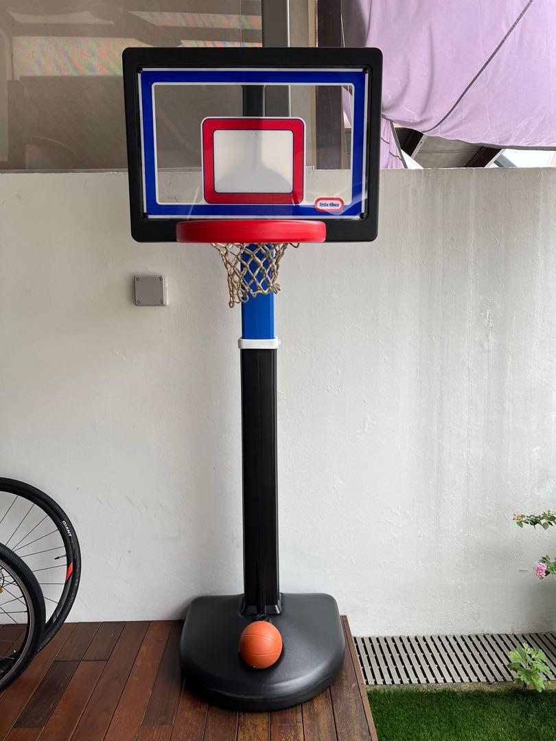 Little tikes top adjustable basketball hoop