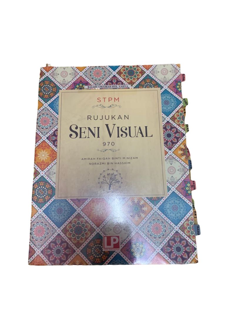 Lp Stpm Sem 1 Seni Visual Hobbies And Toys Books And Magazines Textbooks