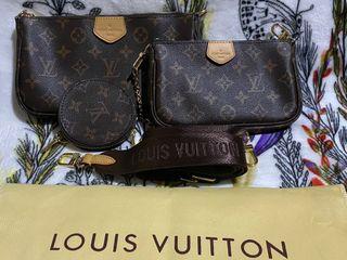 ❣️BNIB❣️Louis Vuitton Multi Pochette Accessories Monogram Blue By the Pool  Collection, Luxury, Bags & Wallets on Carousell