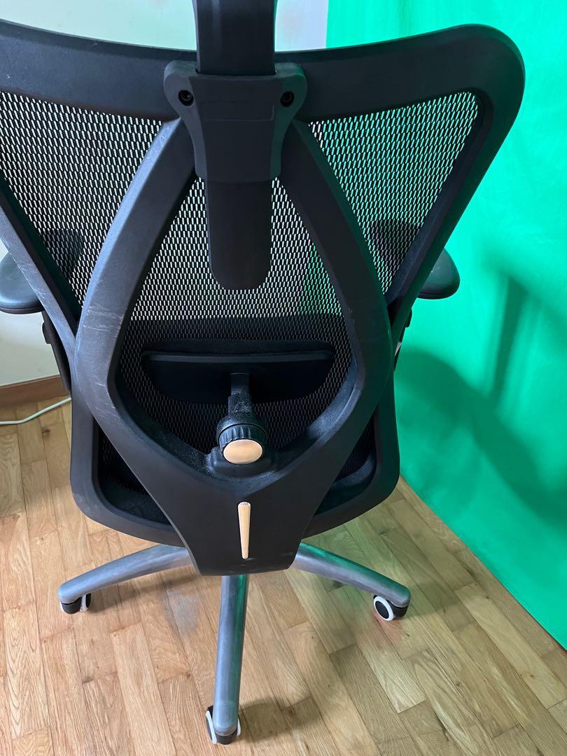 [Set]Adjustable Work table desk+ M20 Ergonomic office chair, Furniture ...