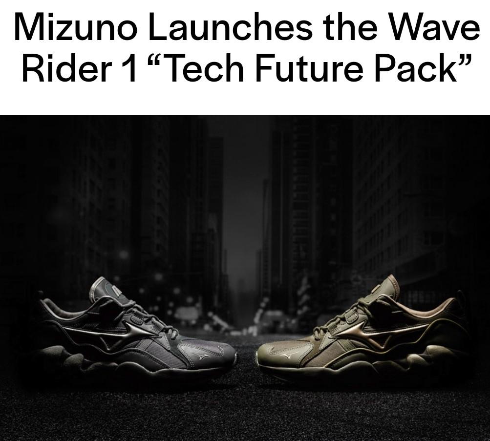 Mizuno wave rider on sale 1 tech future