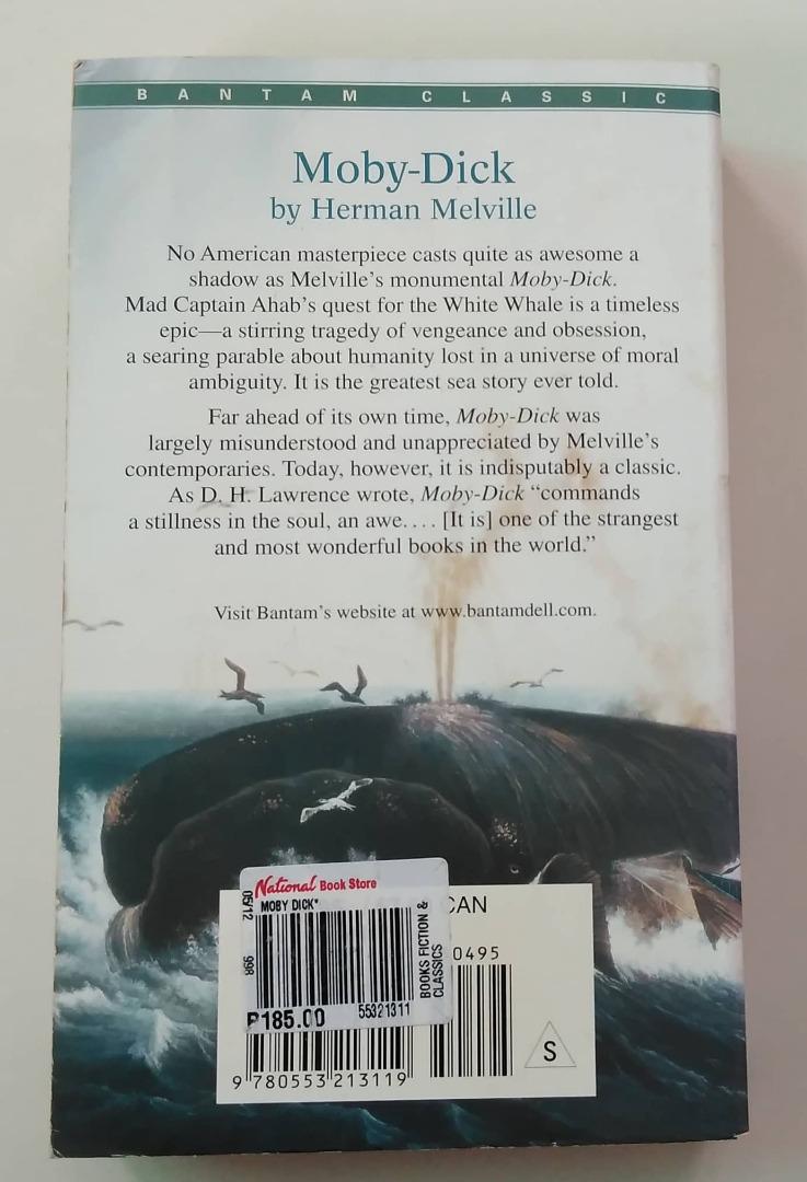 Mobi Dick by by Herman Melville (Category: Storybooks) located in Manila. Submitted by au0801 (Listing ID 1176763606, Image 2). Description: Mobi Dick by by Herman Melville.