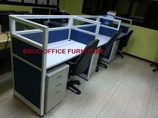 Modular Table Type Partition Table / Office Furniture and Partitions ...
