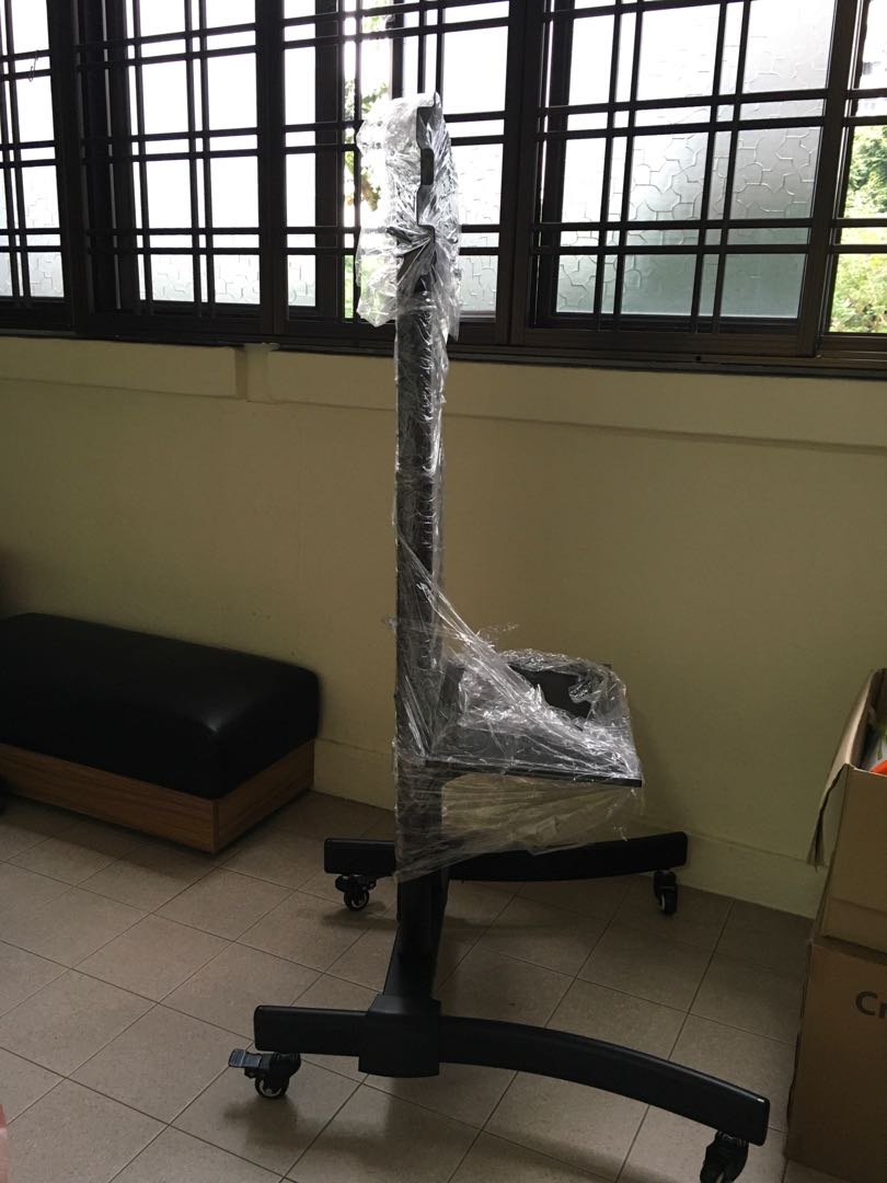 Movable TV rack, Furniture & Home Living, Furniture, Other Home ...