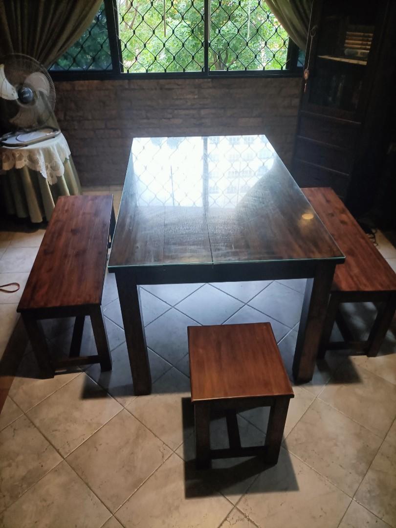 Must sell Dining table, Furniture & Home Living, Furniture, Tables ...
