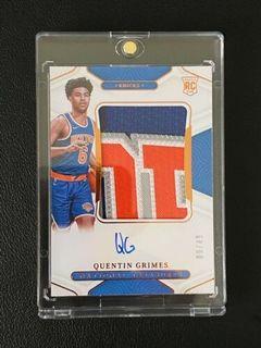 NATIONAL TREASURES QUENTIN GRIMES BRONZE /49