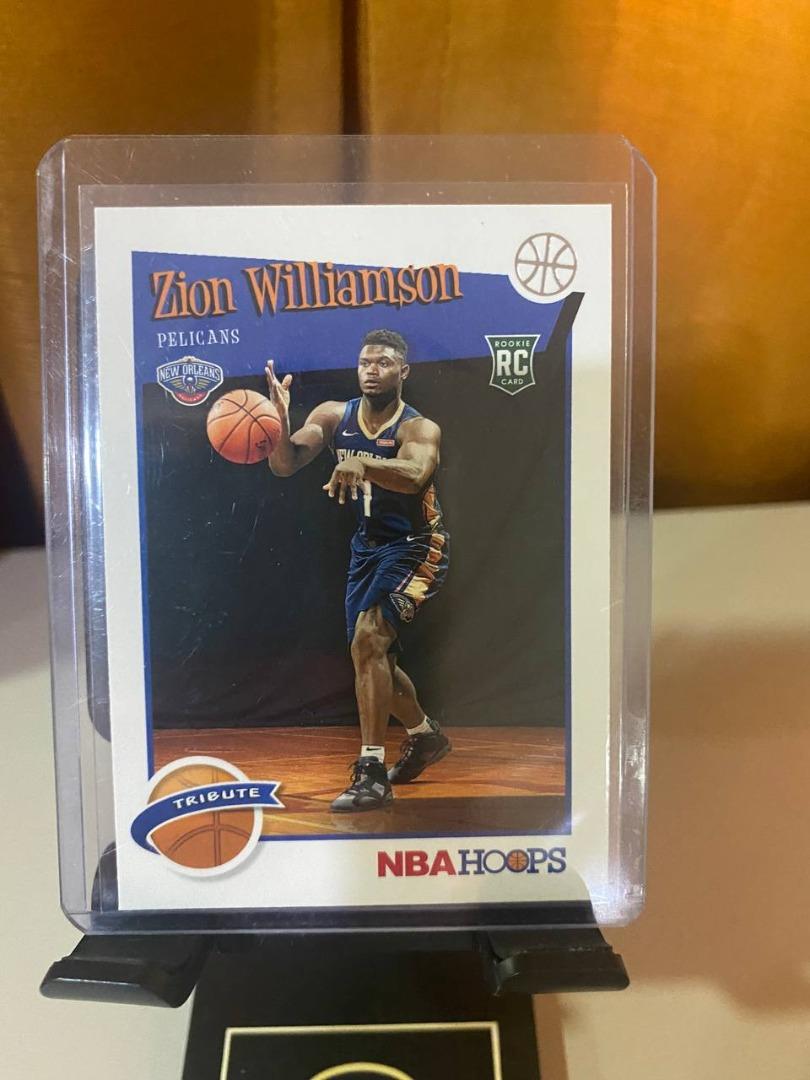 NBA Cards Zion Williamson RC NBA Hoops, Hobbies & Toys, Toys & Games on  Carousell