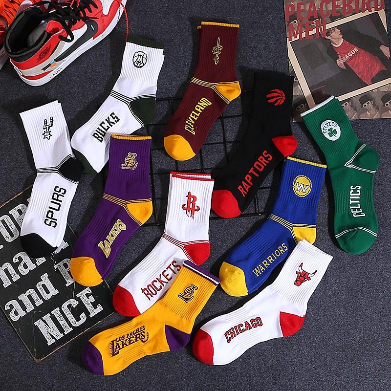 NBA mid cut socks. NBA team