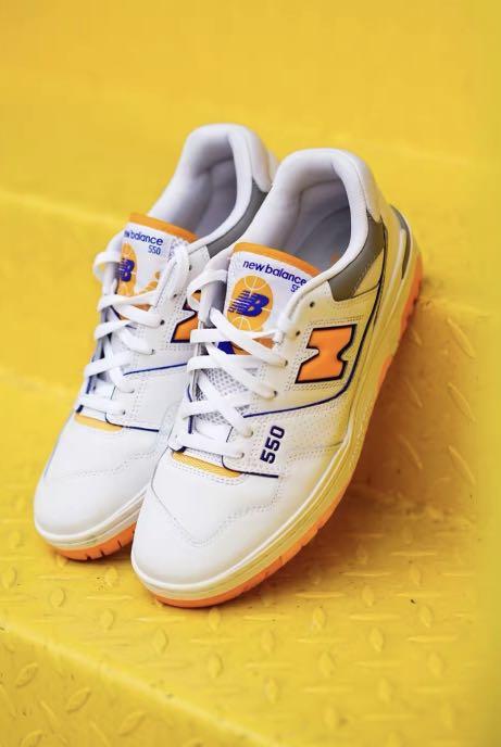 New balance wl550 best sale orange