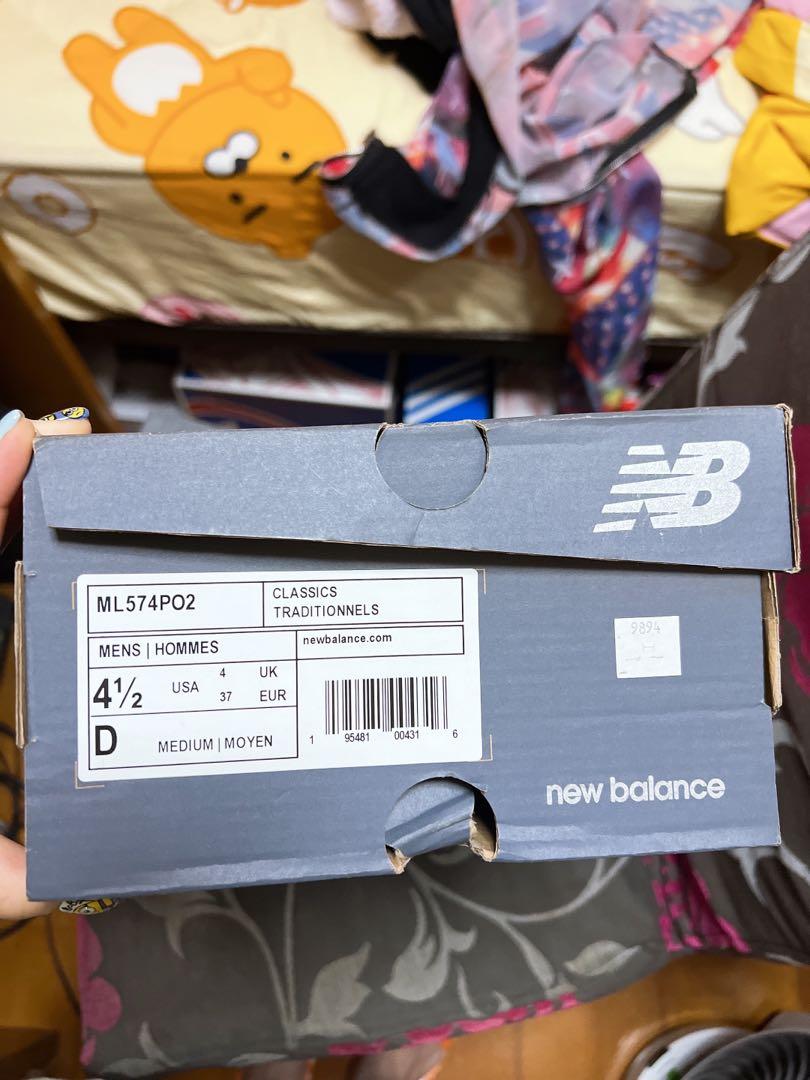 New balance ML574PO2 574 特別款, 女裝, 鞋, 波鞋- Carousell