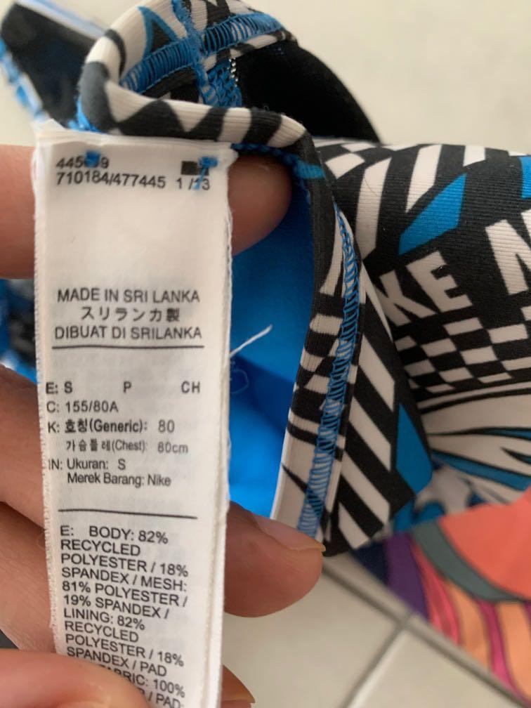 Nike Sports Bra sizes S and M, Women's Fashion, Activewear on Carousell