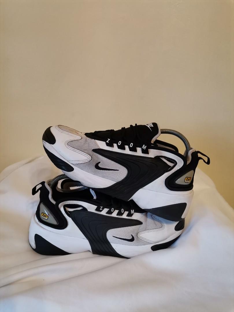 Nike Zoom 2k White Black Men s Fashion Footwear Sneakers on