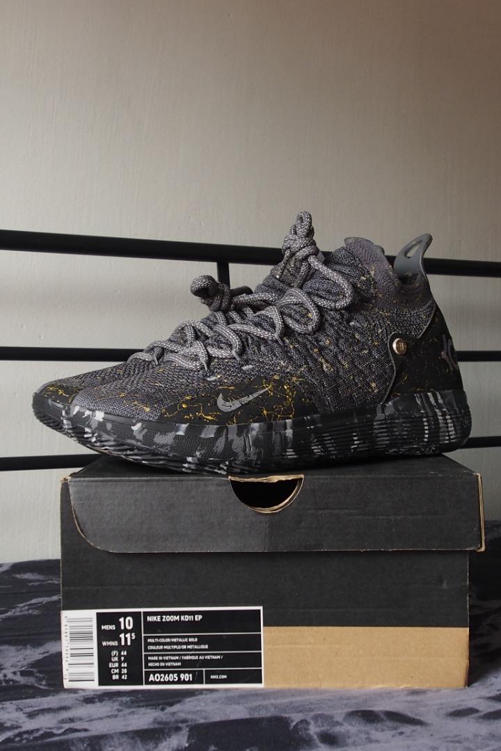 Nike Zoom KD EP 'Gold Splatter', Men's Fashion, Sneakers on Carousell