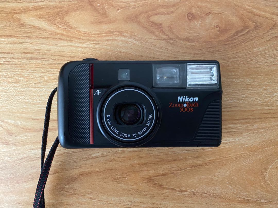 Nikon Zoom Touch 500s, Photography, Cameras on Carousell