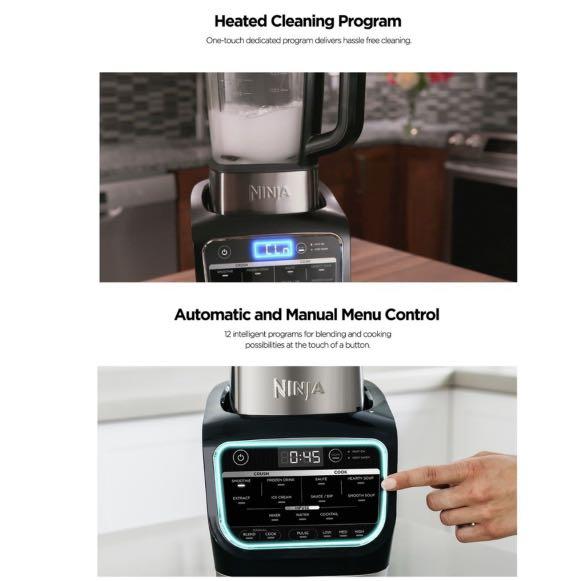 Ninja Foodi Cold & Hot Blender 1000W Cook Hot Soups, Frozen Drinks