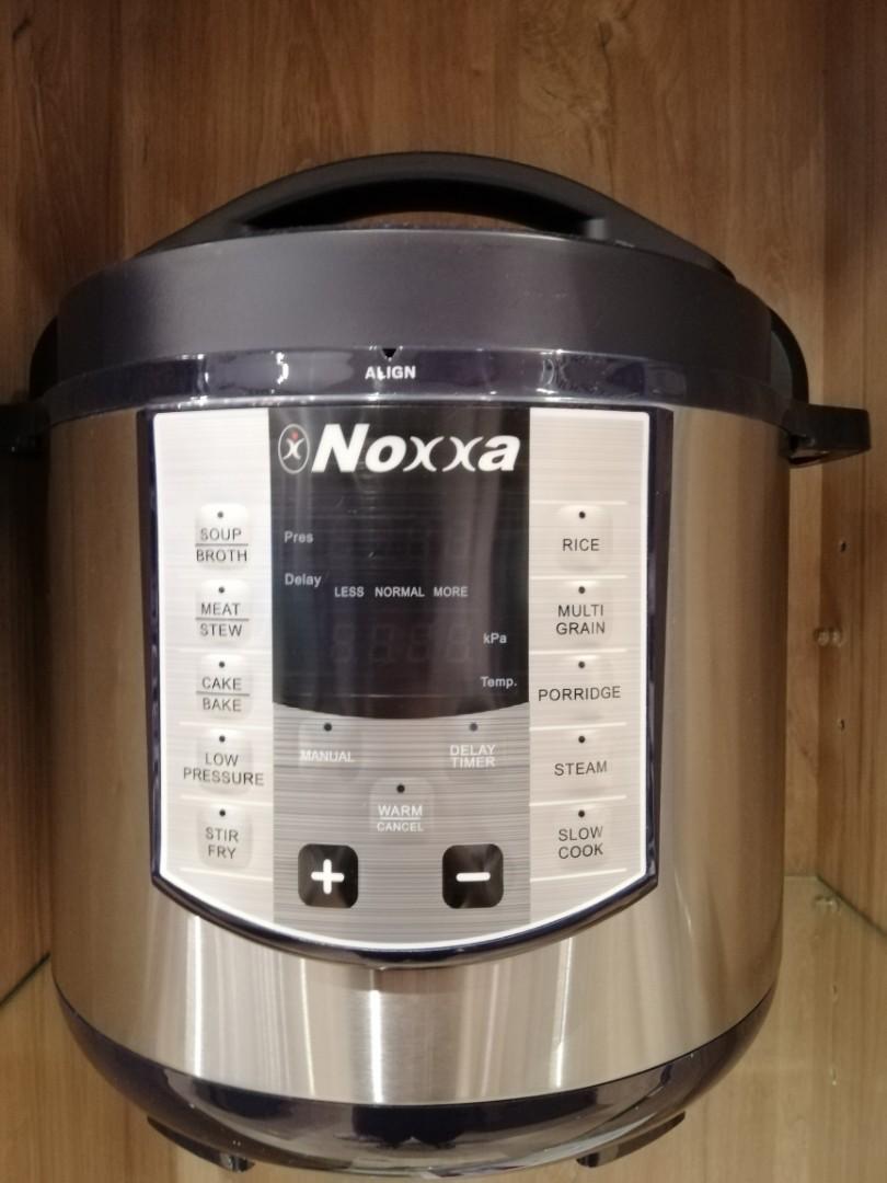 Noxxa pressure cooker function hot sale